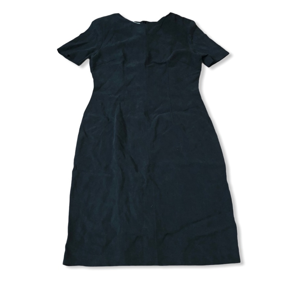 NWT Slim Fit Paris Italy Shift Black Dress Tencel